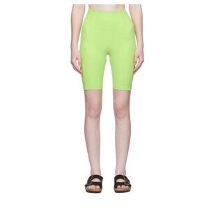 Girlfriend Collective Neon Green Bike Shorts - XS, BRAND NEW!